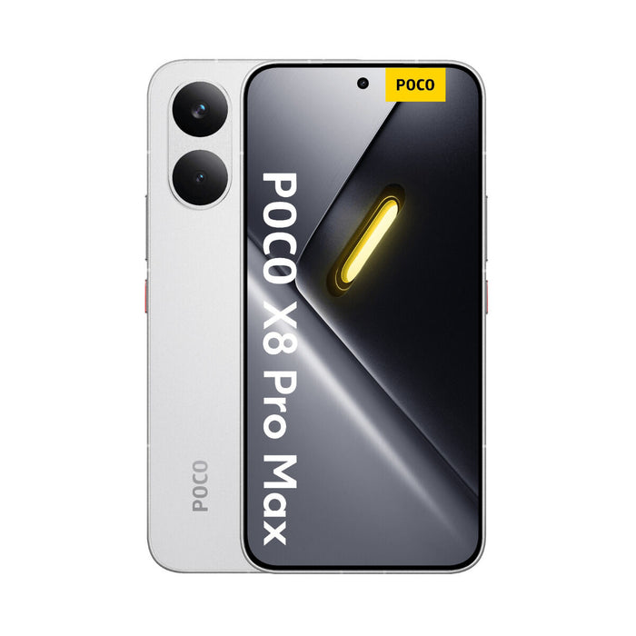 Смартфони Poco X8 PRO MAX 6,83" Octa Core MediaTek Dimensity 9500s 12 GB RAM 512 GB Бял