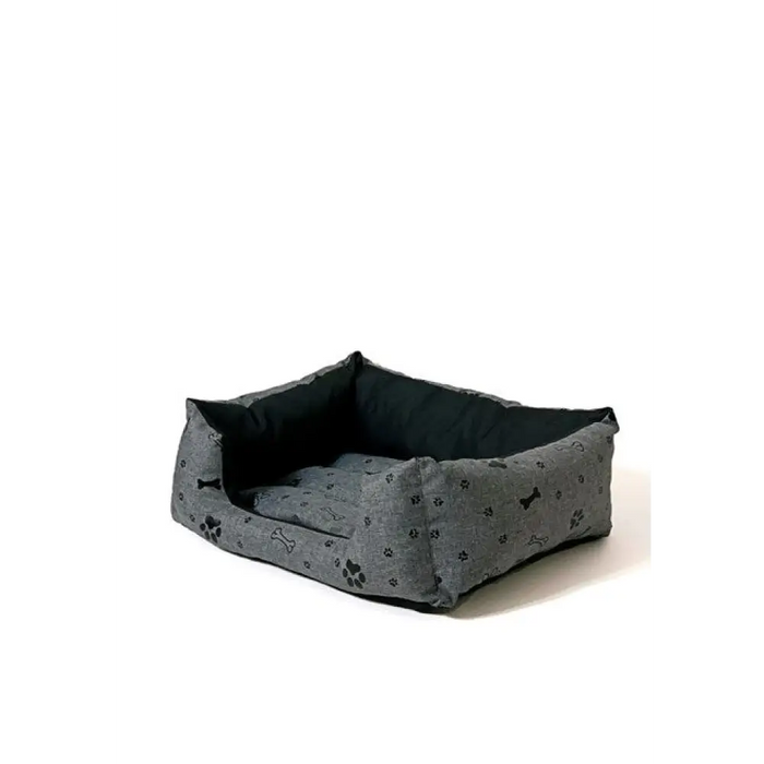 ПОДАРЪК Легло за куче XL - графит - 75x55x15 см