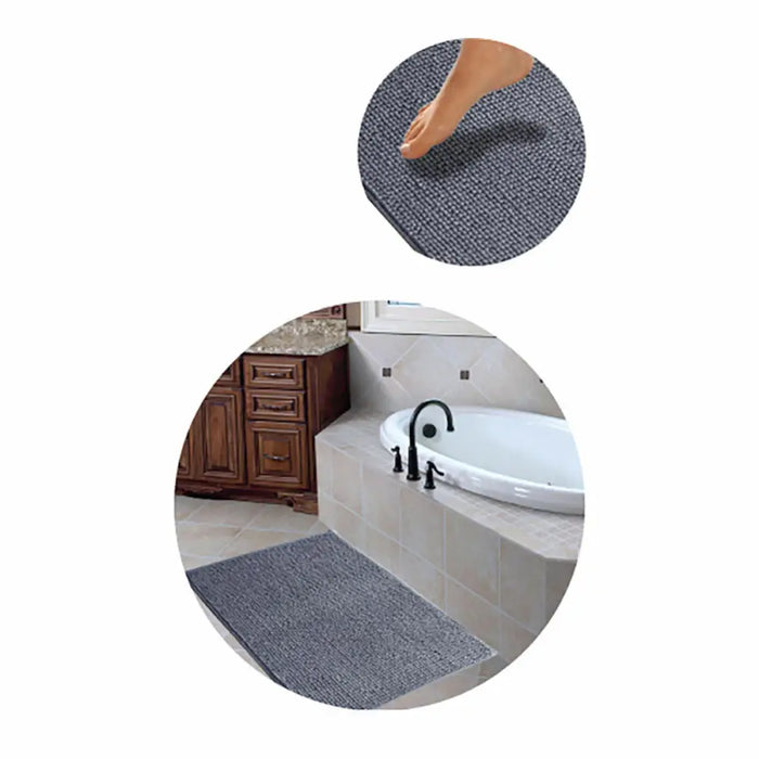 Подложка за баня Hidalgo Shaggy 40 x 60 cm