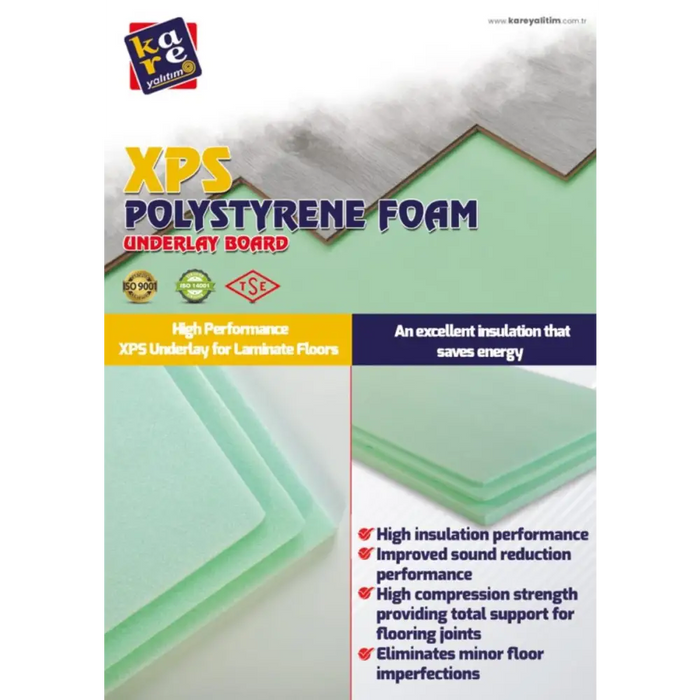 ПОДЛОЖКА XPS 3 ММ 40x100 4.80 M2 KARE