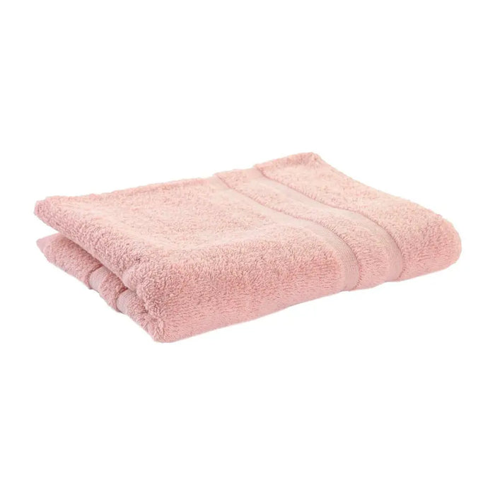 Подложка за баня DKD Home Decor 600 gsm Памук Светло розово