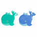 Подложка за баня DKD Home Decor 11,5 x 1 x 10 cm Син цвят
