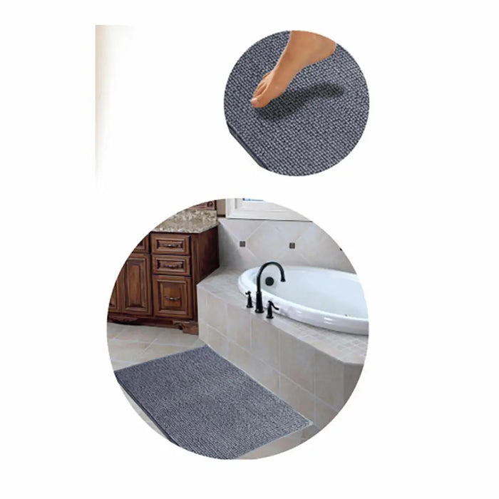 Подложка за баня Hidalgo Shaggy 45 x 75 cm