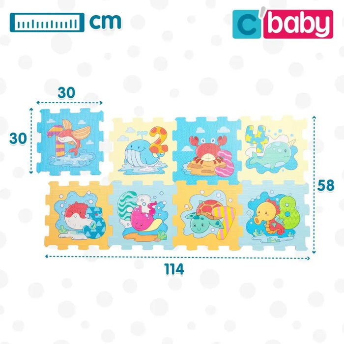 Подложка за игра Colorbaby Военен EVA 8 Части (4 броя)
