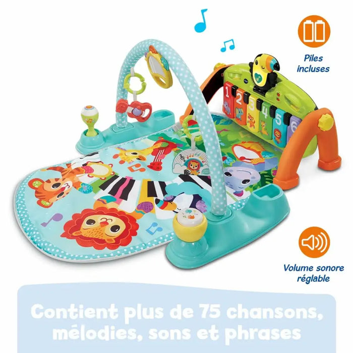 Подложка за игра Vtech Baby Tap Tap Картон Пластмаса Пиано