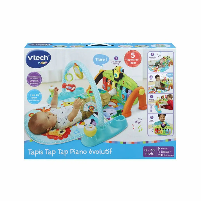 Подложка за игра Vtech Baby Tap Tap Картон Пластмаса Пиано