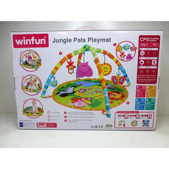 Подложка за игра Winfun джунгла Плат (4 броя)