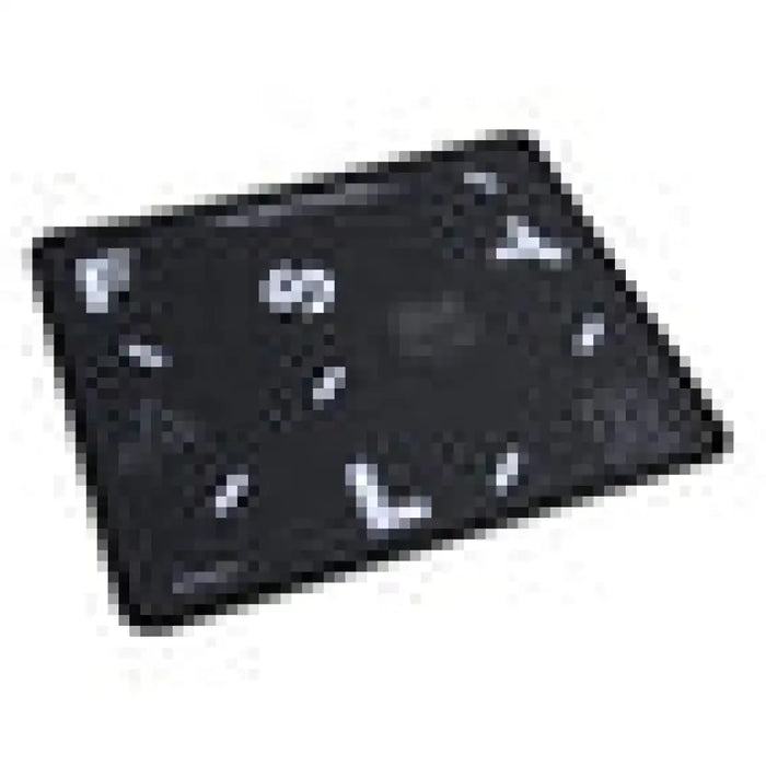 Подложка за мишка A4 FSTYLER FP25 STONE BLACK 250 x 200 x 2