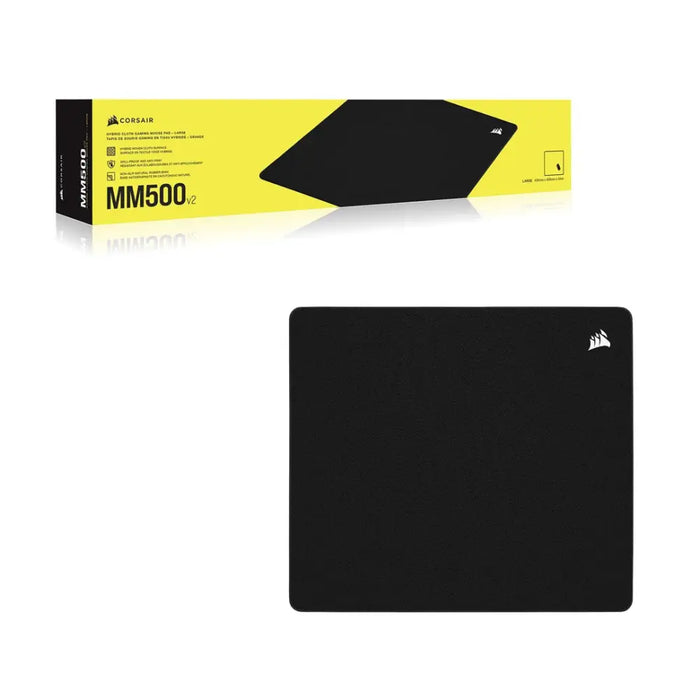 Подложка за мишка за игра Corsair MM500 v2 Черен 45 x 40 cm