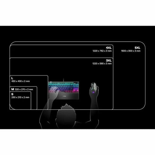 Подложка за мишка за игра SteelSeries Steelseries QcK 3XL