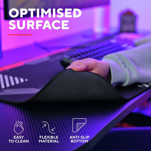 Подложка за мишка за игра Trust 25716 Черен