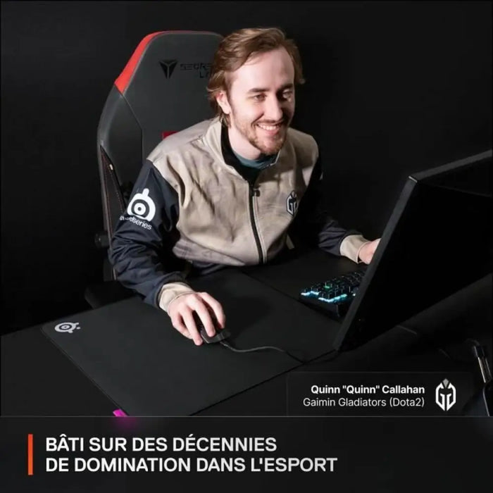 Подложка за мишка SteelSeries QcK Performance XL Черен