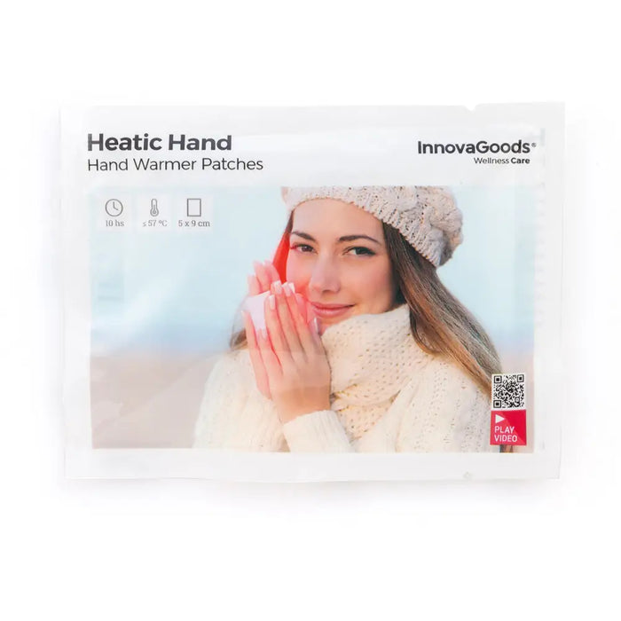 Подложки за Загряване на Ръце Heatic Hand InnovaGoods 10