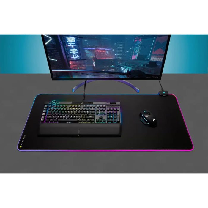 Подложка за мишка CORSAIR MM700RGB - Extended-XL