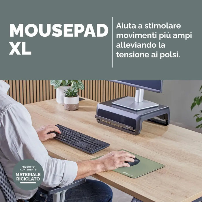 Подложка за мишка Fellowes 100139318 Зелен