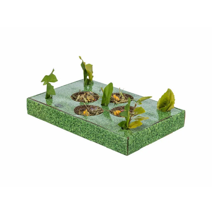 Поднос за аперитиви Trixie Зелен Картон 28 x 3,8 x 18 cm