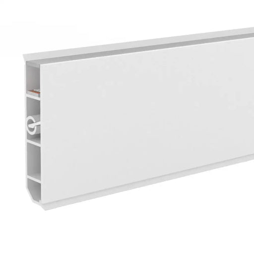 ПОДОВ PVC ПЕРВАЗ DOELLKEN CUBICA КАПАК 2.5М БЯЛ ГОРНО ОС