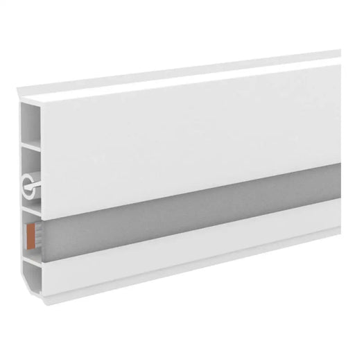 ПОДОВ PVC ПЕРВАЗ DOELLKEN CUBICA КАПАК 2.5М БЯЛ ДОЛНО ОС