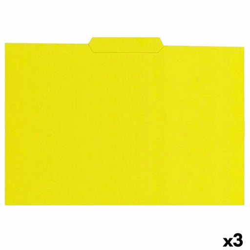 Подпапка Elba Gio Жълт A4 50 Части (3 броя)
