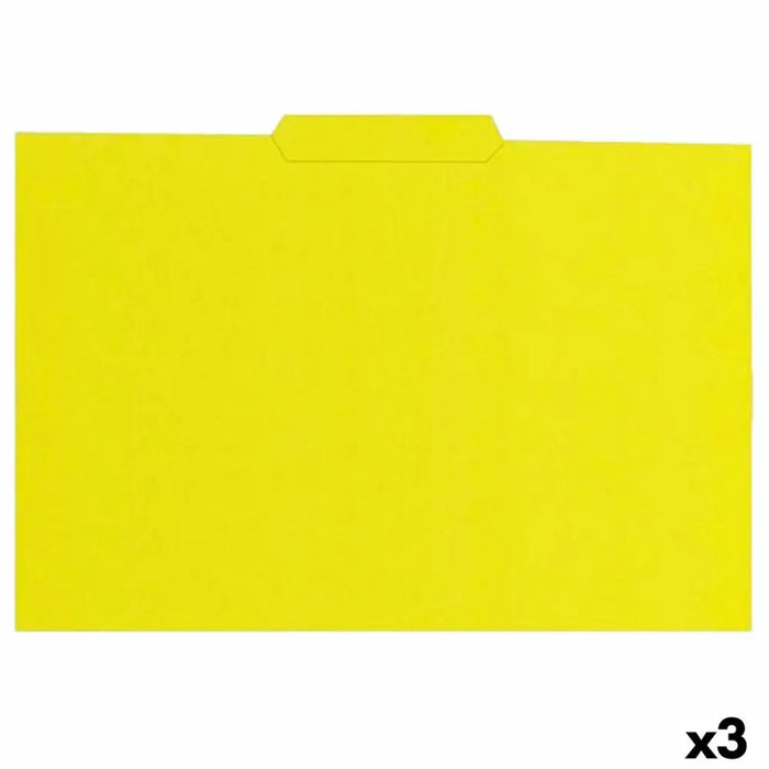 Подпапка Elba Gio Жълт A4 50 Части (3 броя)