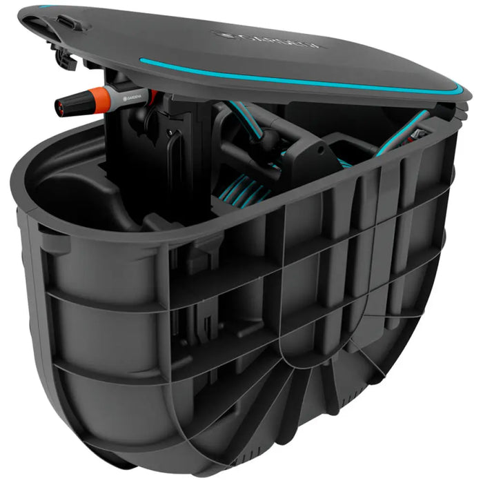 ПОДЗЕМНА КУТИЯ С МАРКУЧ 20M GARDENA UNDERCOVER BOX ROLLUP