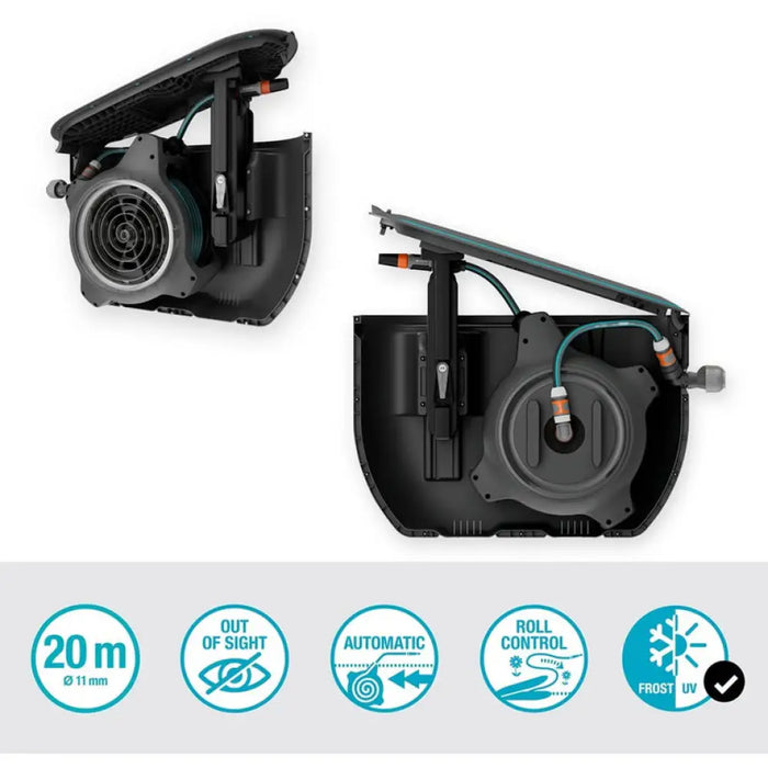 ПОДЗЕМНА КУТИЯ С МАРКУЧ 20M GARDENA UNDERCOVER BOX ROLLUP