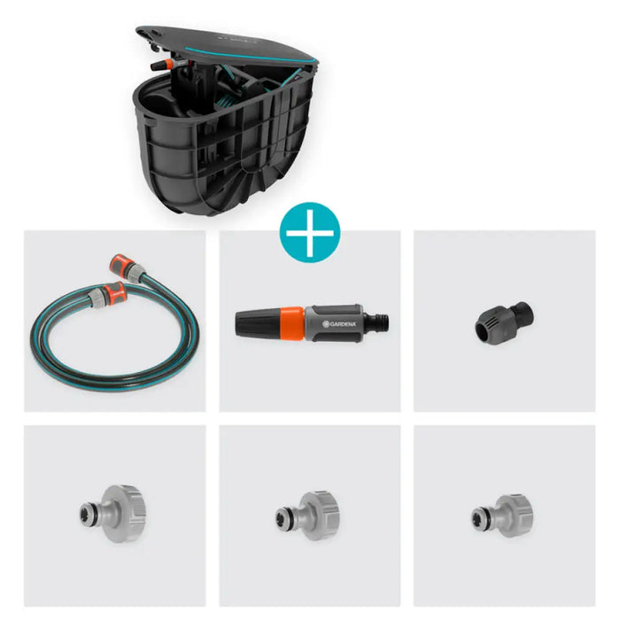 ПОДЗЕМНА КУТИЯ С МАРКУЧ 20M GARDENA UNDERCOVER BOX ROLLUP