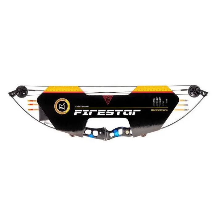Poe Lang EK Firestar 25 LBS Carbon Blue Compound Bow