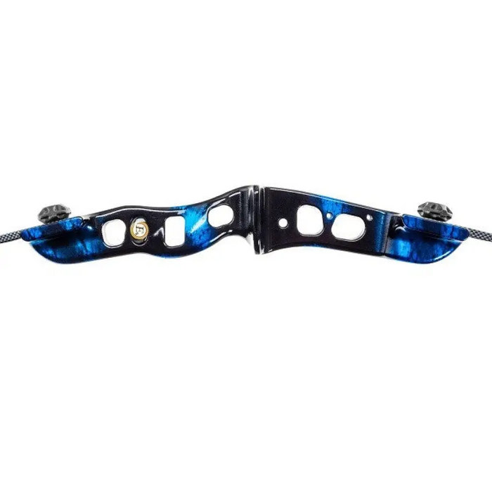 Poe Lang EK Firestar 25 LBS Carbon Blue Compound Bow