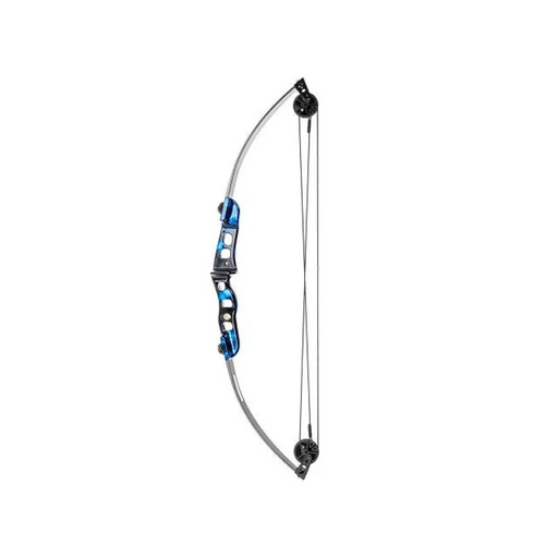 Poe Lang EK Firestar 25 LBS Carbon Blue Compound Bow