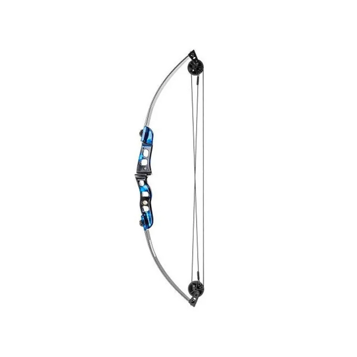 Poe Lang EK Firestar 25 LBS Carbon Blue Compound Bow