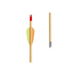 Poe Lang Target Wooden 30’’ D-027A-B1 Дървени стрели 5 бр.