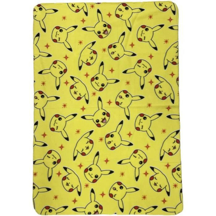 Одеяло Pokémon Жълт Животни
