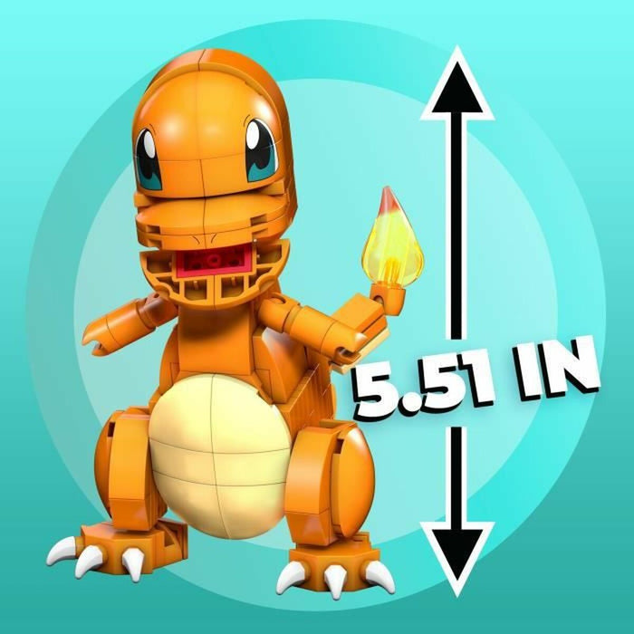 Строителна Игра Pokémon Pokémon Salameche to build 180 Части
