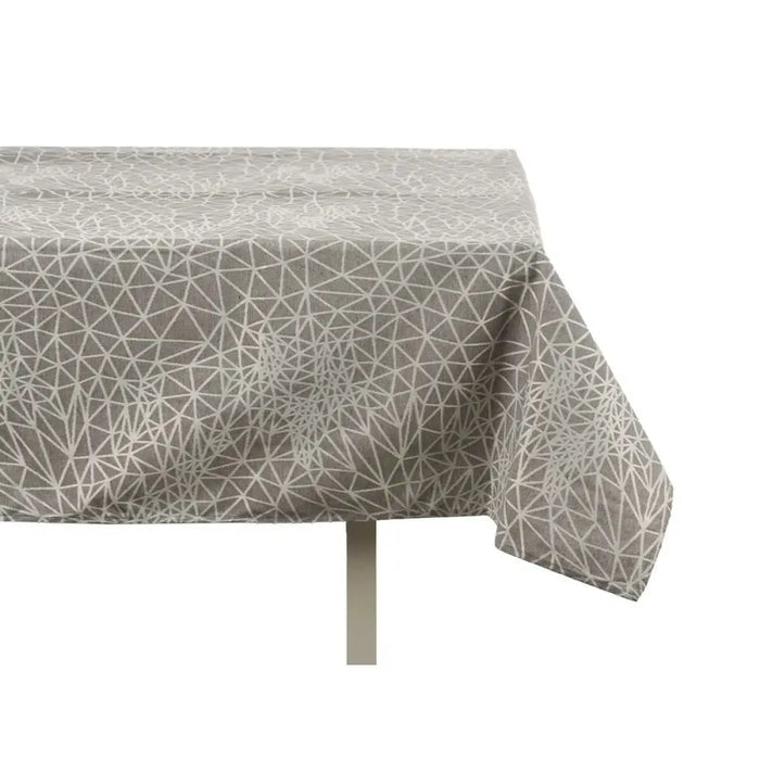 Покривка Kinvara BABEL GRIS 48 Бял Сив Jacquard