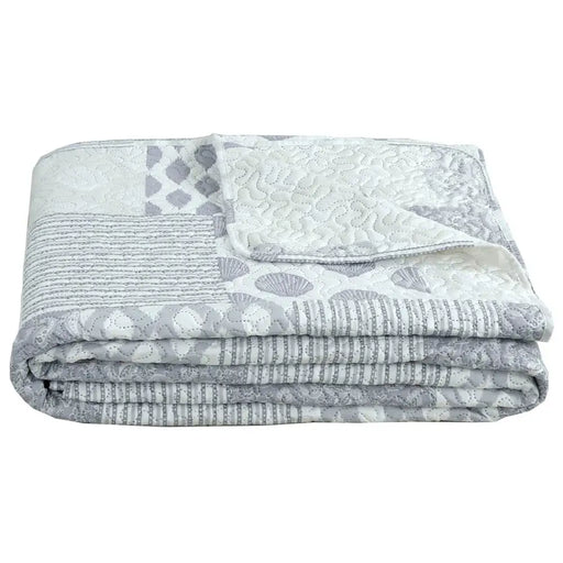 Покривка за легло DKD Home Decor Бежов 135/150 легло 240 x