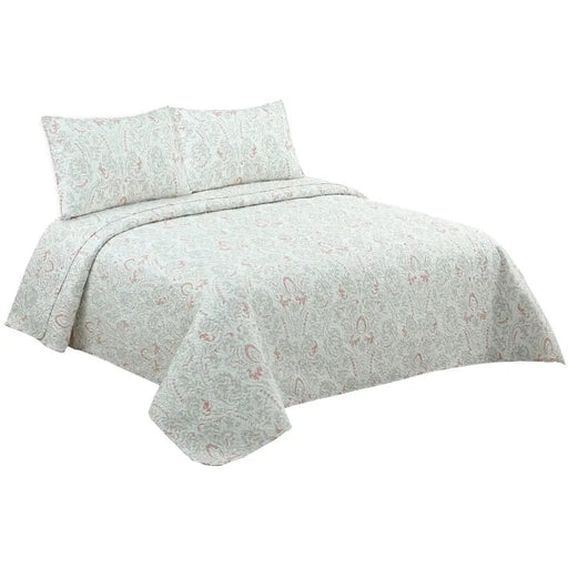 Покривка за легло DKD Home Decor Бял 135/150 легло 240 x