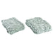 Покривка за Легло DKD Home Decor Зелен 150 x 125 x 1 cm (2