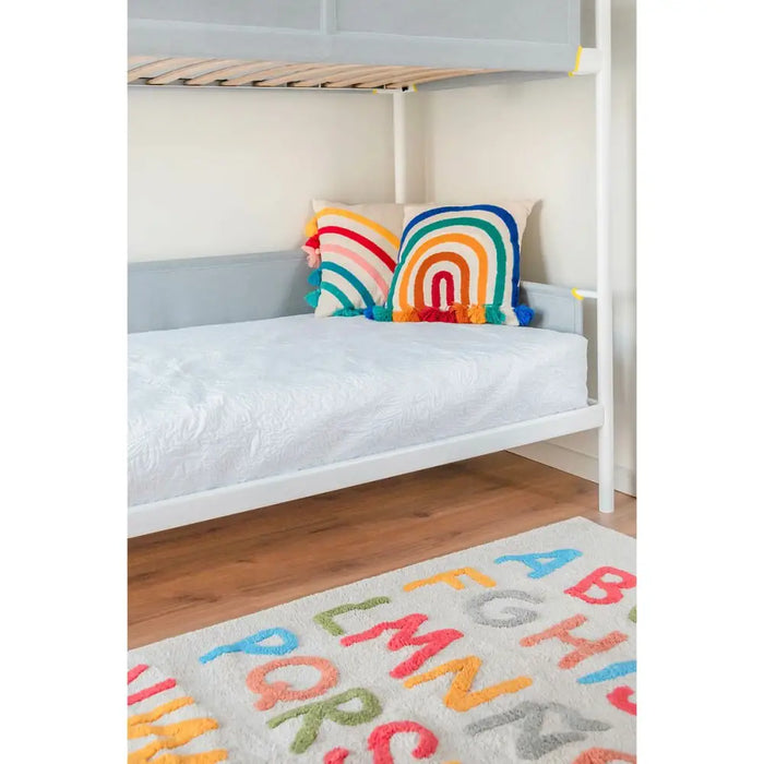 Покривка за легло DKD Home Decor Бял 180 легло 270 x 270 x