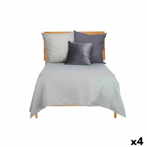 Покривка за легло Gift Decor Сив 180 x 260 cm Геометричен
