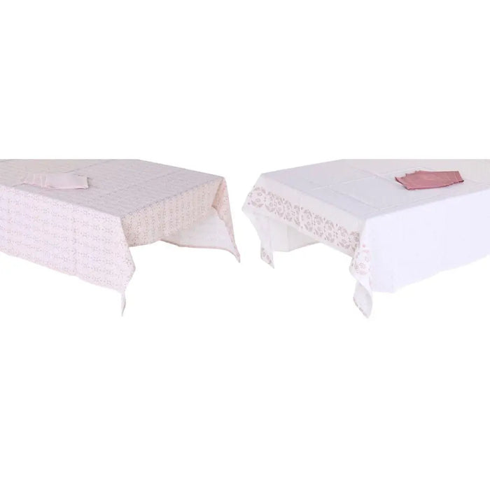 Покривка за маса и салфетки DKD Home Decor 150 x 150 x 0,5