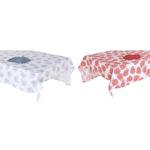 Покривка за маса и салфетки DKD Home Decor 150 x 150 x 0,5