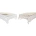 Покривка за маса и салфетки DKD Home Decor 2 броя 150 x 150