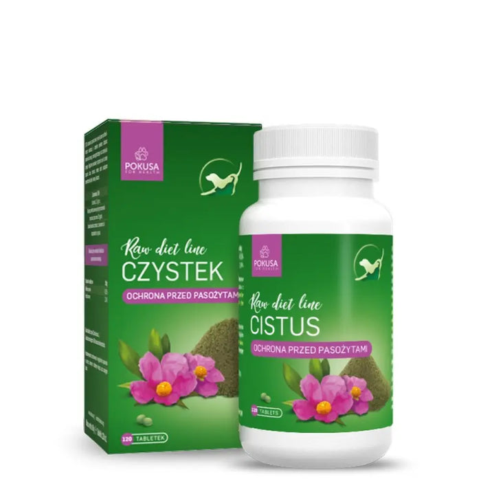 POKUSA RawDietLine Cistus - добавки за кучета и котки - 120