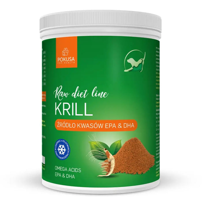 POKUSA RawDietLine Krill - хранителни добавки за кучета