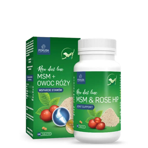 POKUSA RawDietLine MSM & Rosehip - добавки за кучета