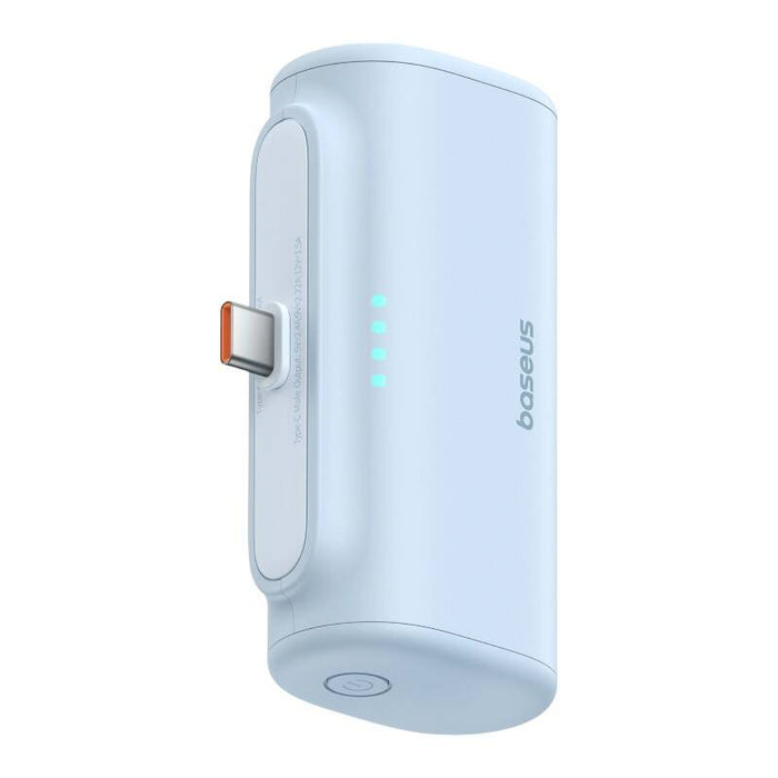 Преносима батерия Baseus Compact, USB-C, 5000mAh, 20W, синя