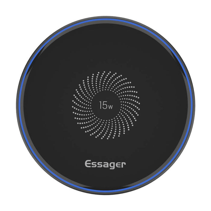 Магнитно безжично зарядно Essager EWXZMX-JMB01, 15W, черно