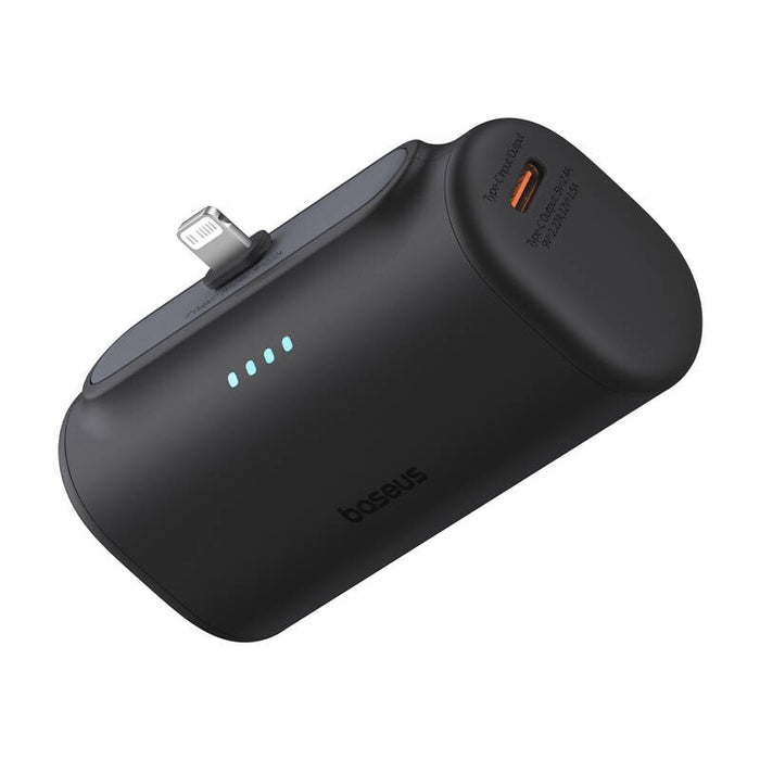 Преносима батерия OS-Baseus Compact, IP, 5000mAh, 20W, черна