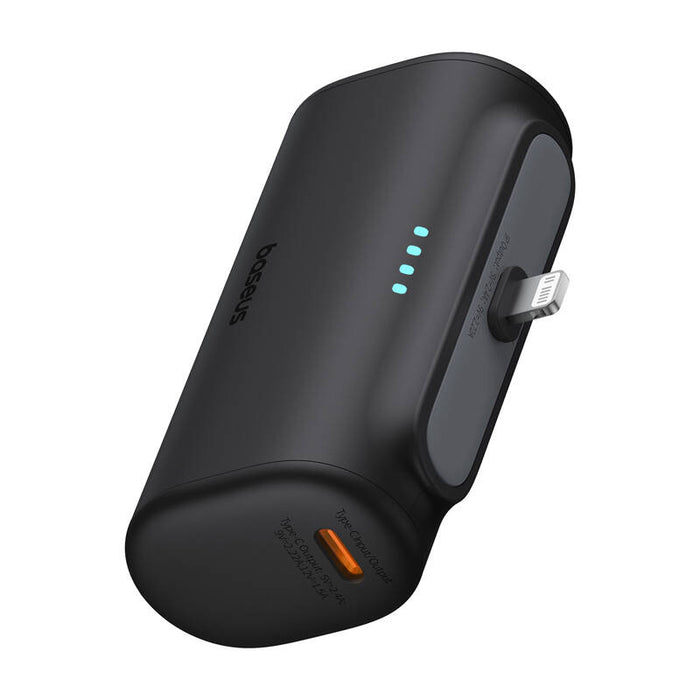Преносима батерия OS-Baseus Compact, IP, 5000mAh, 20W, черна